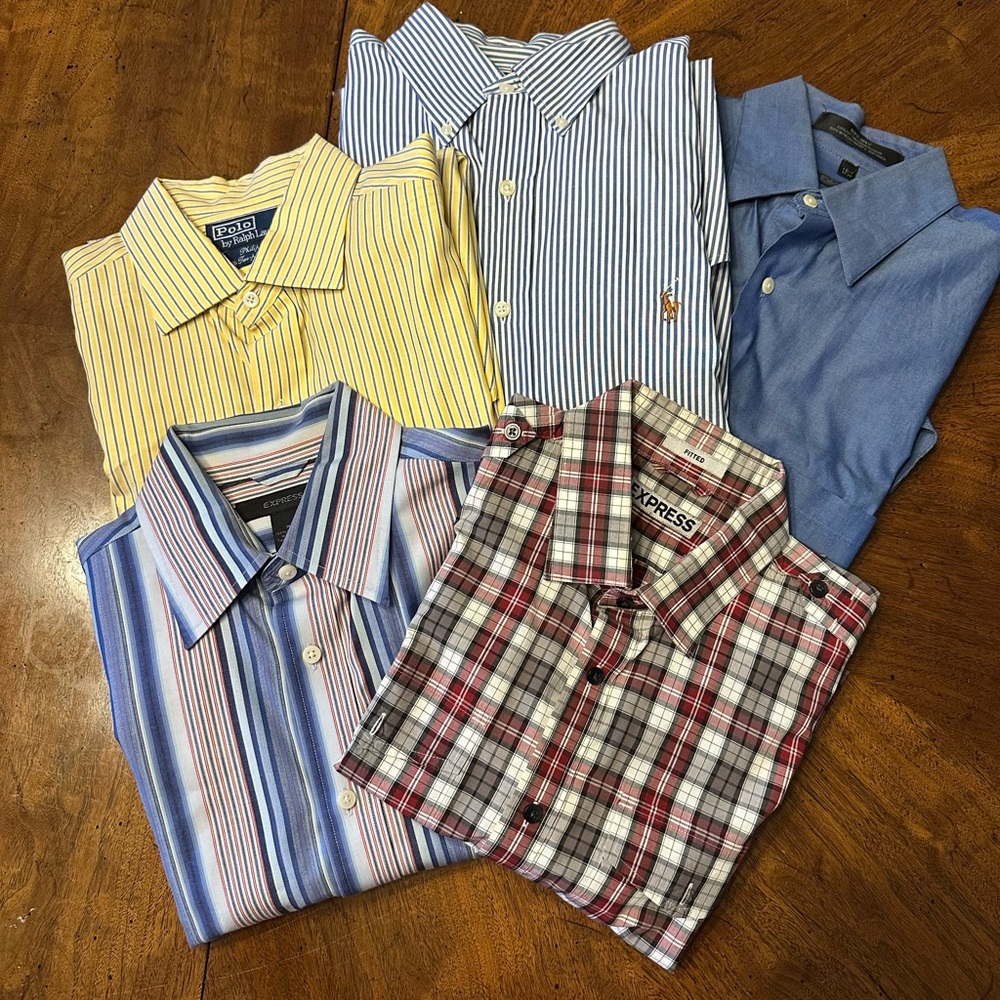 Polo by Ralph Lauren Men's Striped and Plaid Shirt Collection